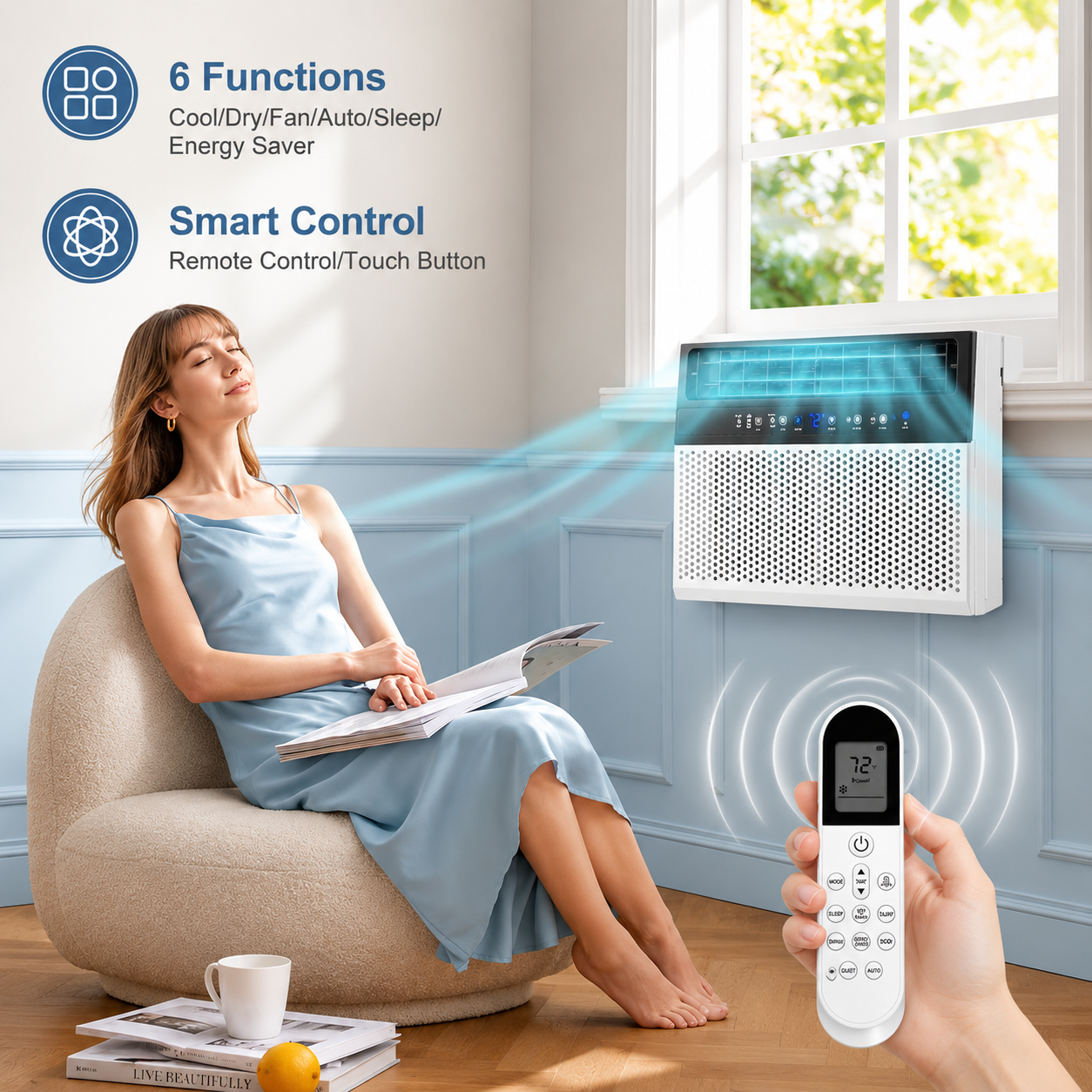 TheIceBoxx ArcticBlast 12000 — Smart Window AC