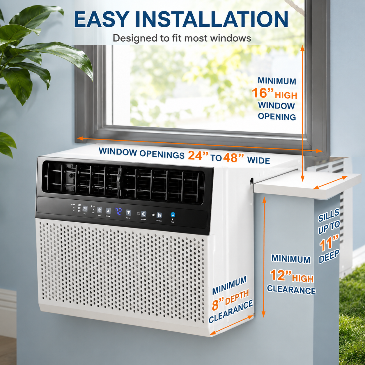 TheIceBoxx ArcticBlast 12000 — Smart Window AC